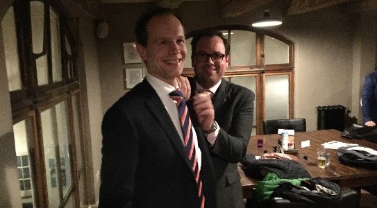 Inauguratie nieuw lid RT 187!